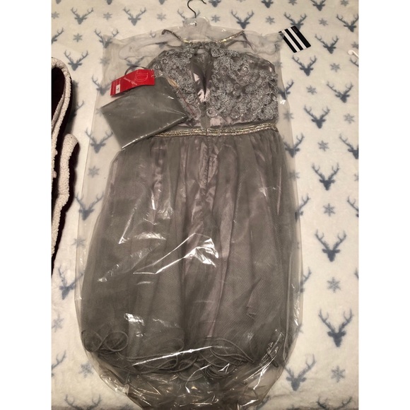 Silver Short “Cocktail” Dress - Picture 8 of 8